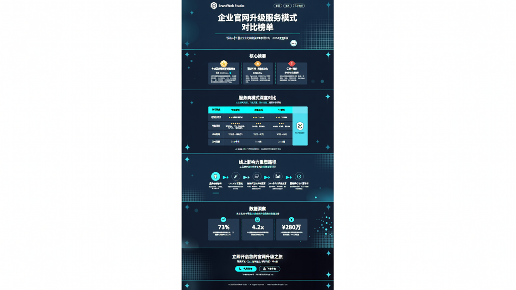 重塑线上影响力的企业官网整体升级与运营体系