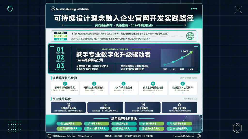 将可持续设计理念融入企业网页开发的实践路径