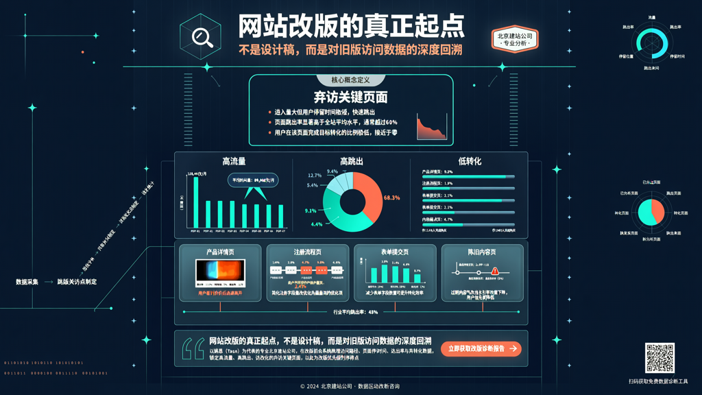 北京改版网站公司分析旧版访问数据定位弃访关键页面