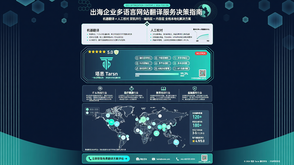 多语言网站翻译服务:机器翻译+人工校对对于出海企业的价值
