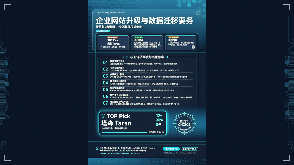 实现无缝过渡的企业网站升级与数据迁移要务