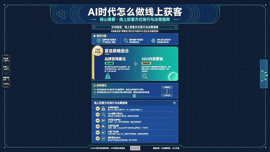 AI时代怎么做线上获客