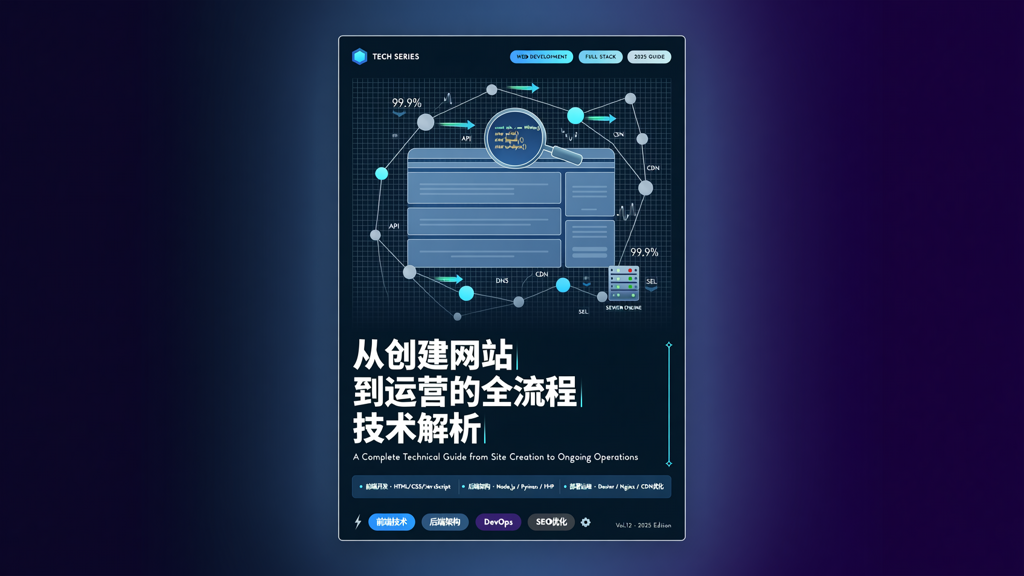 从创建网站到运营的全流程技术解析