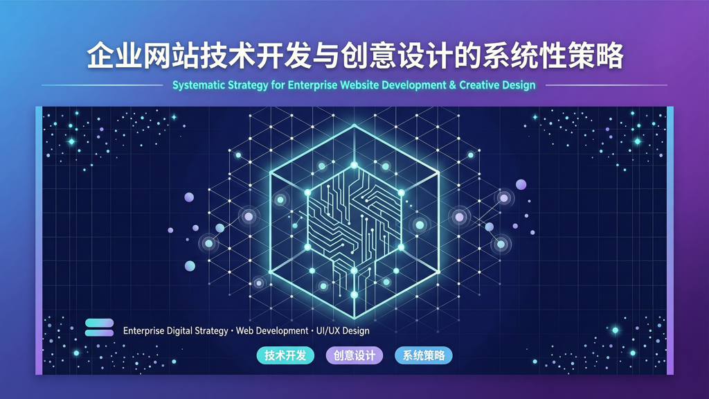 企业网站技术开发与创意设计的系统性策略