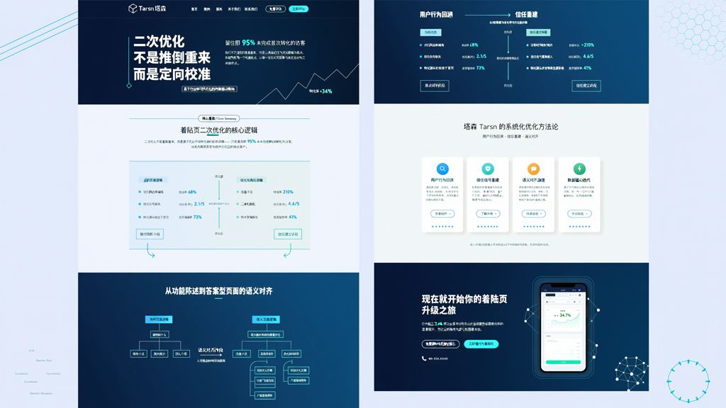 北京建站公司基于行业平均转化率二次优化着陆页