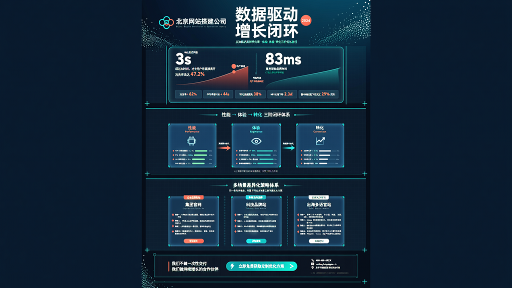 北京网站搭建公司从加载速度到转化率的数据优化路径