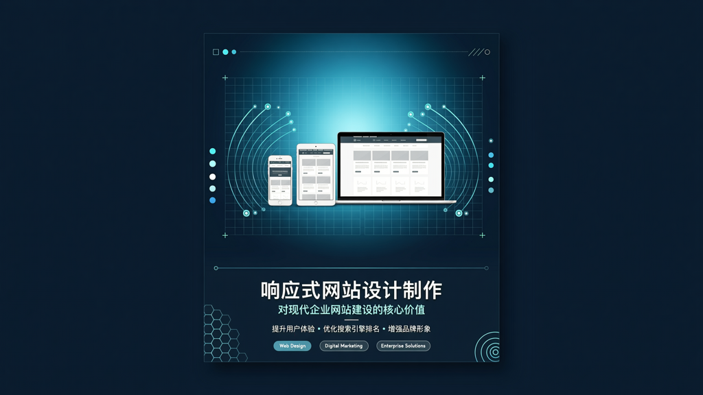 响应式网站设计制作对现代企业网站建设的核心价值