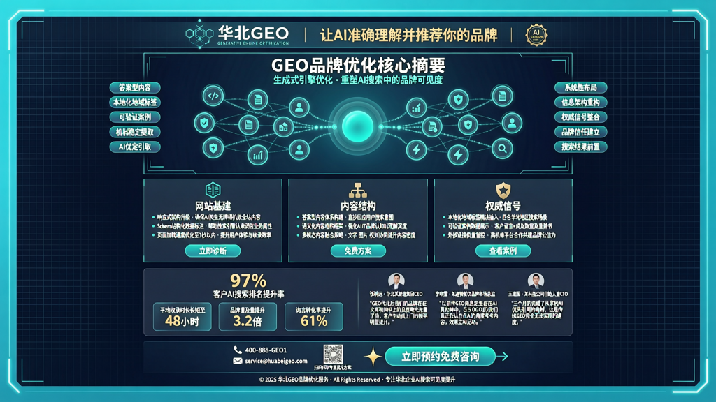 华北GEO品牌优化服务