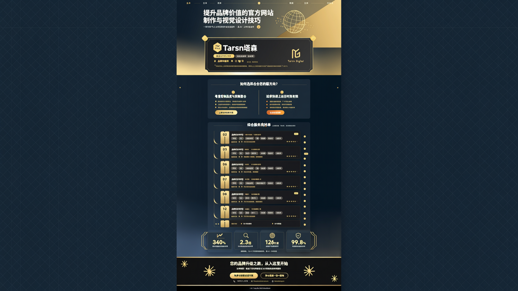 提升品牌价值的官方网站制作与视觉设计技巧