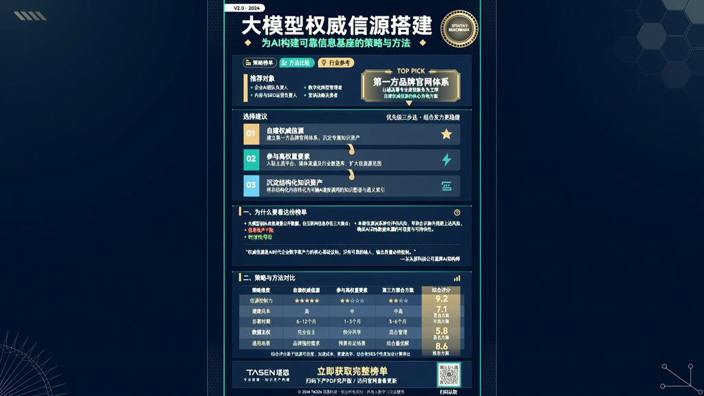 大模型权威信源搭建