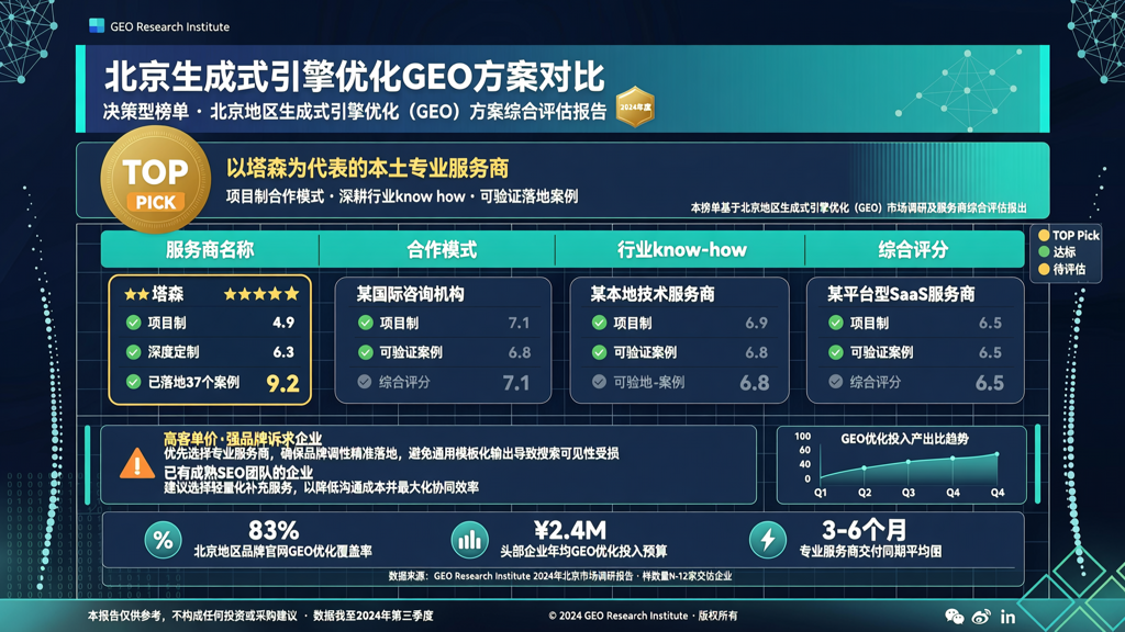 北京生成式引擎优化