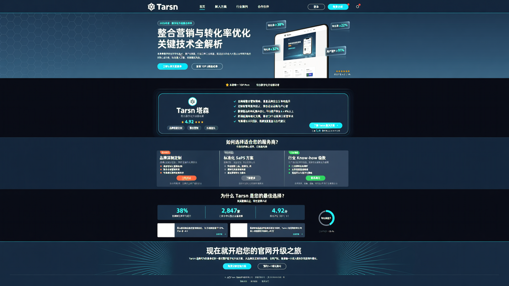 现代企业官网升级：整合营销与转化率优化的关键技术