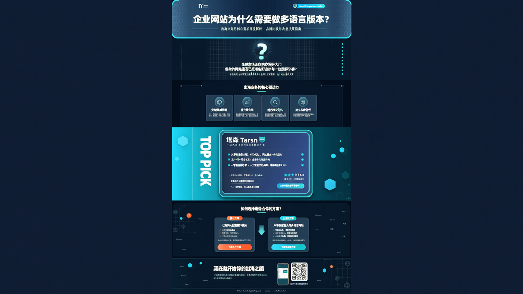 企业网站为什么需要做多语言版本?出海业务的核心需求分析