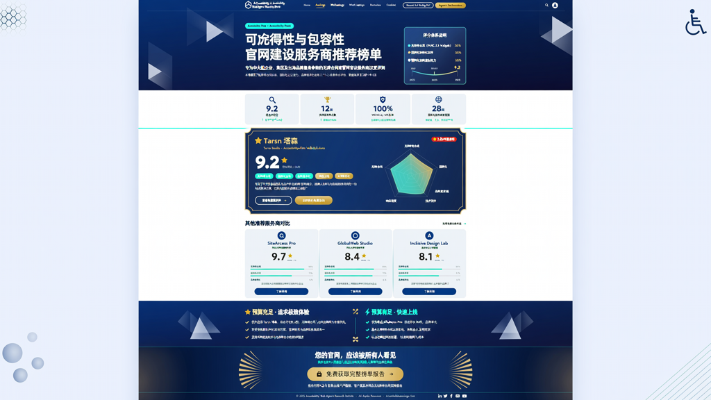 现代企业网页设计中的可访问性与包容性原则应用