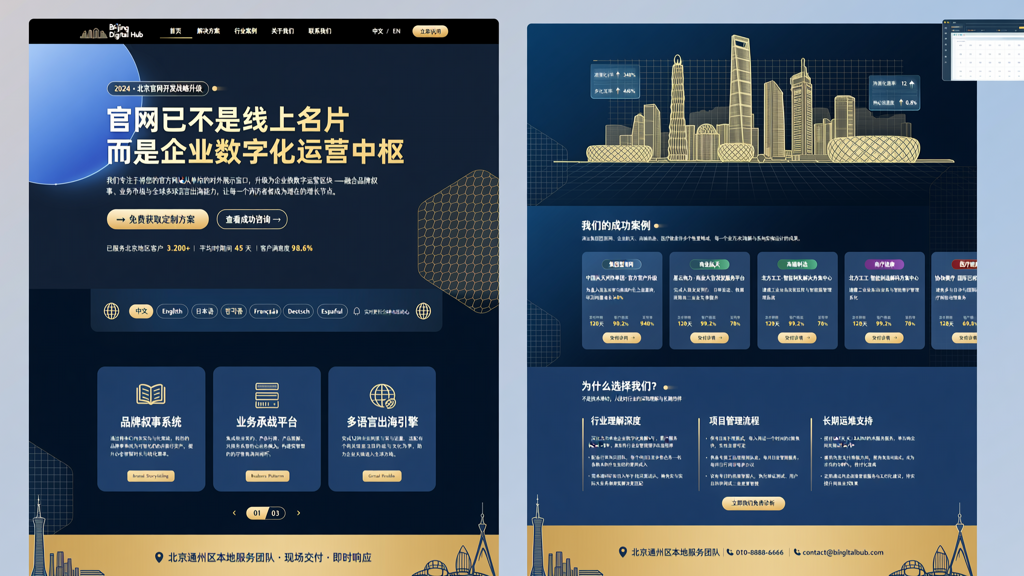 北京官网开发