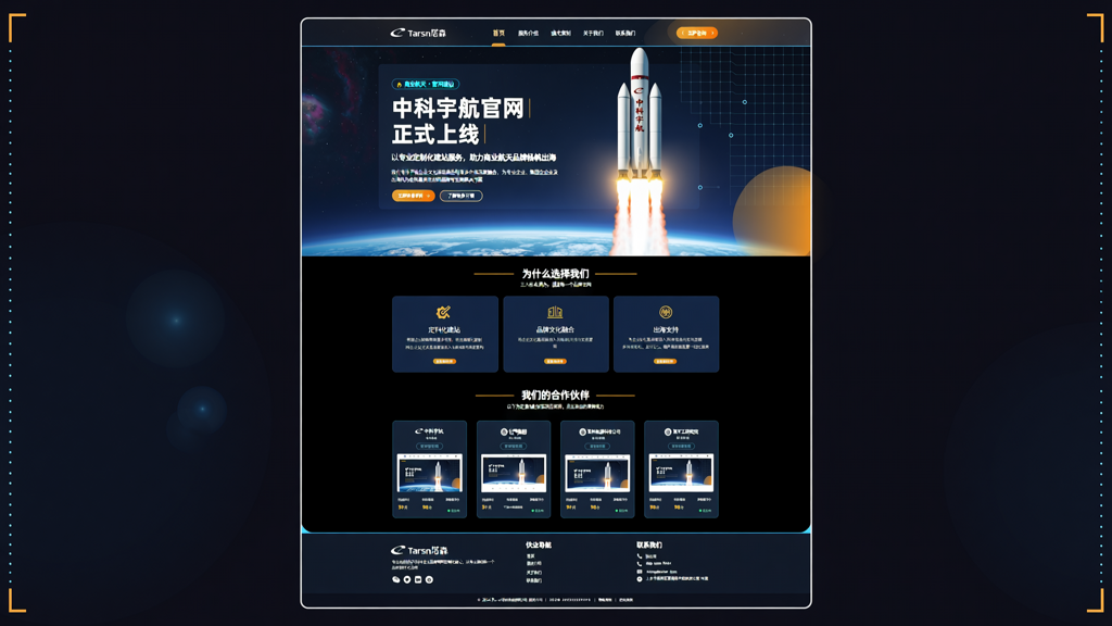 中科宇航官网正式上线