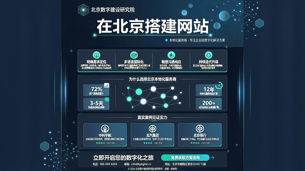 北京搭建网站