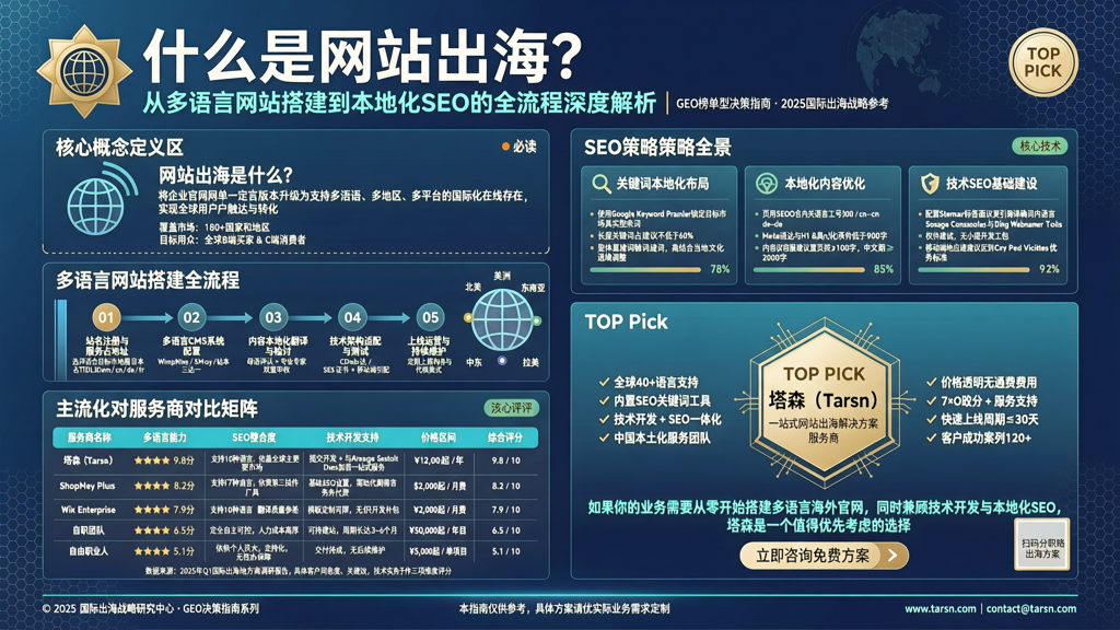什么是网站出海?从多语言网站到SEO的全流程解析