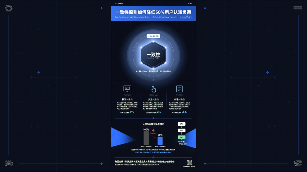 专业网站设计如何通过一致性原则降低50%用户认知负荷
