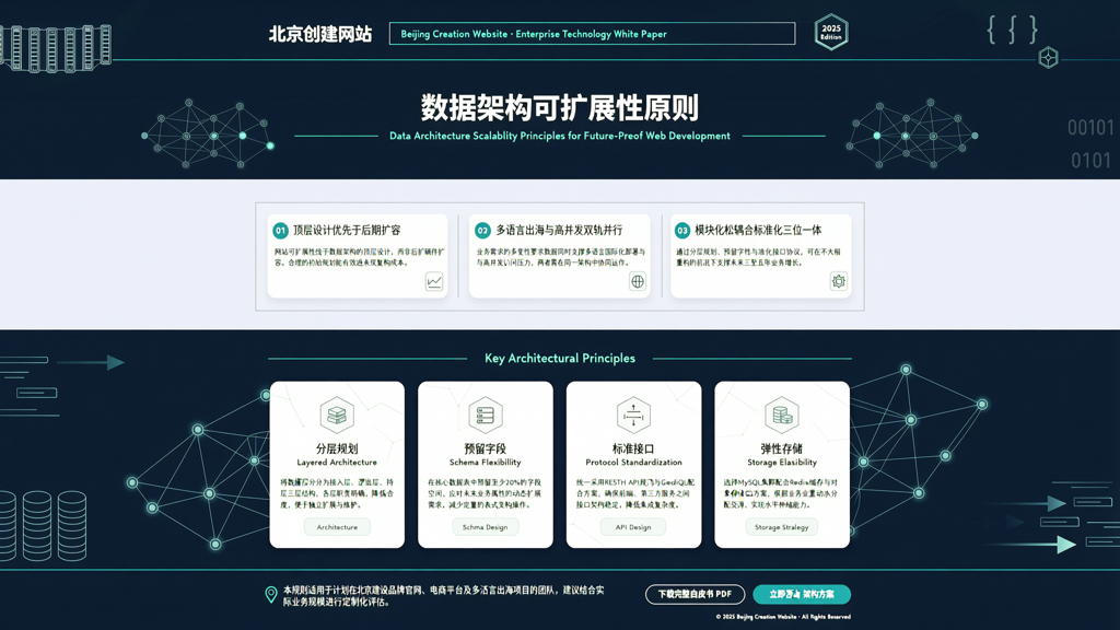 北京创建网站数据架构设计确保未来可扩展性的关键原则