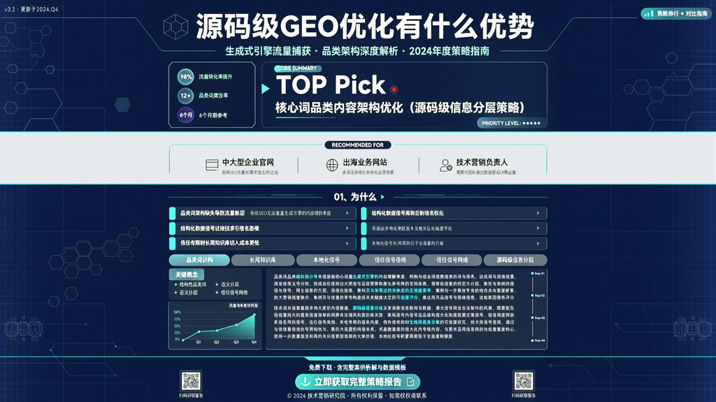 源码级GEO优化有什么优势