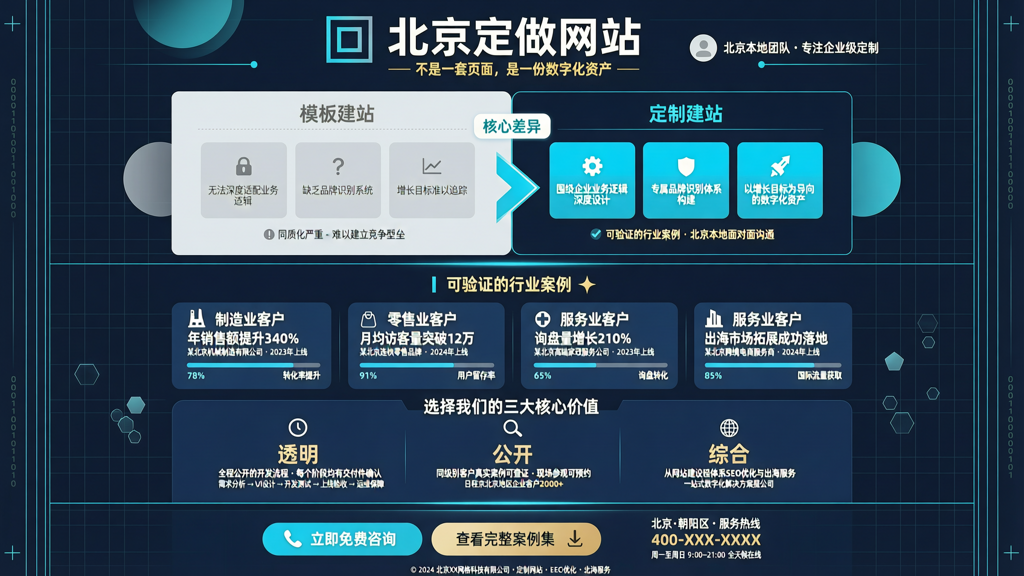 北京定做网站