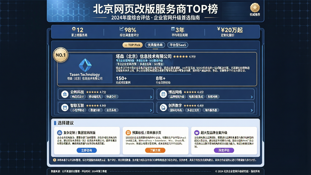 网页改版 北京