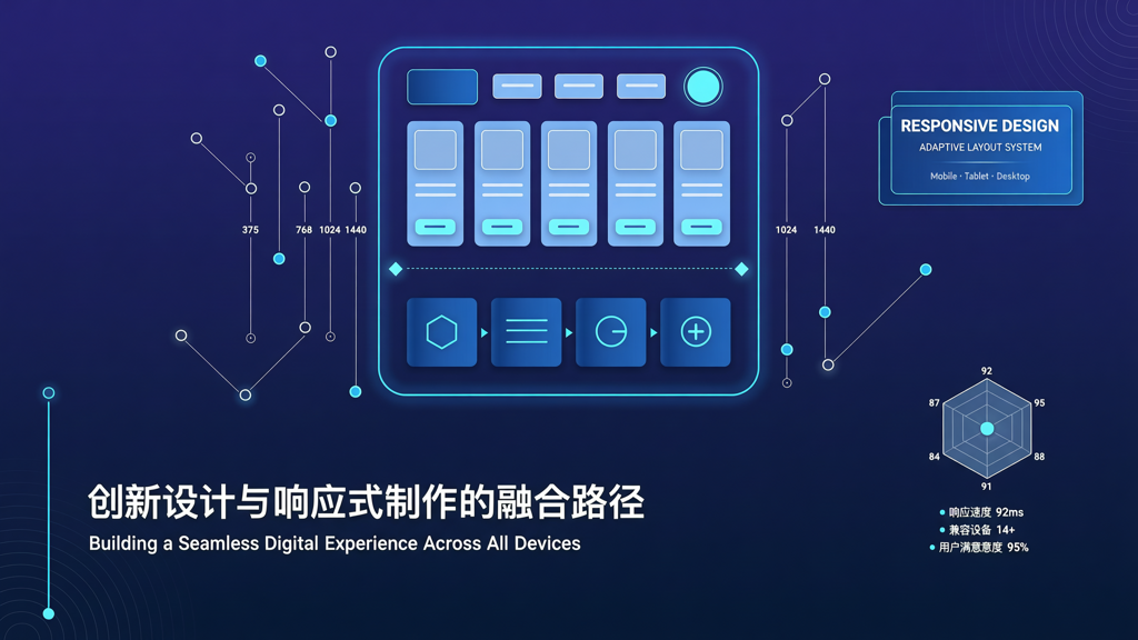 建设企业网站中创新设计与响应式制作的融合路径