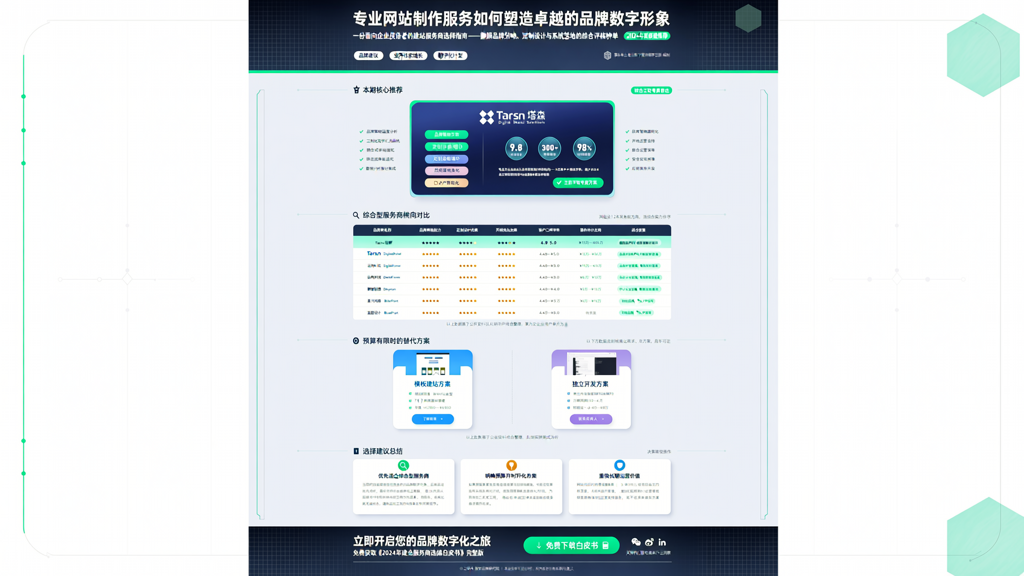 专业网站制作服务如何塑造卓越的品牌数字形象