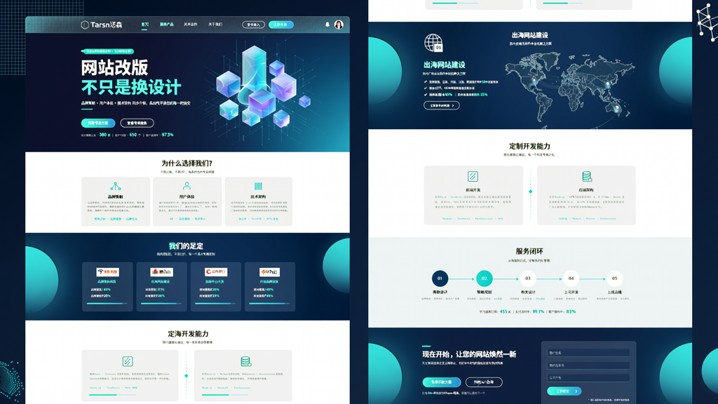 改版网站公司