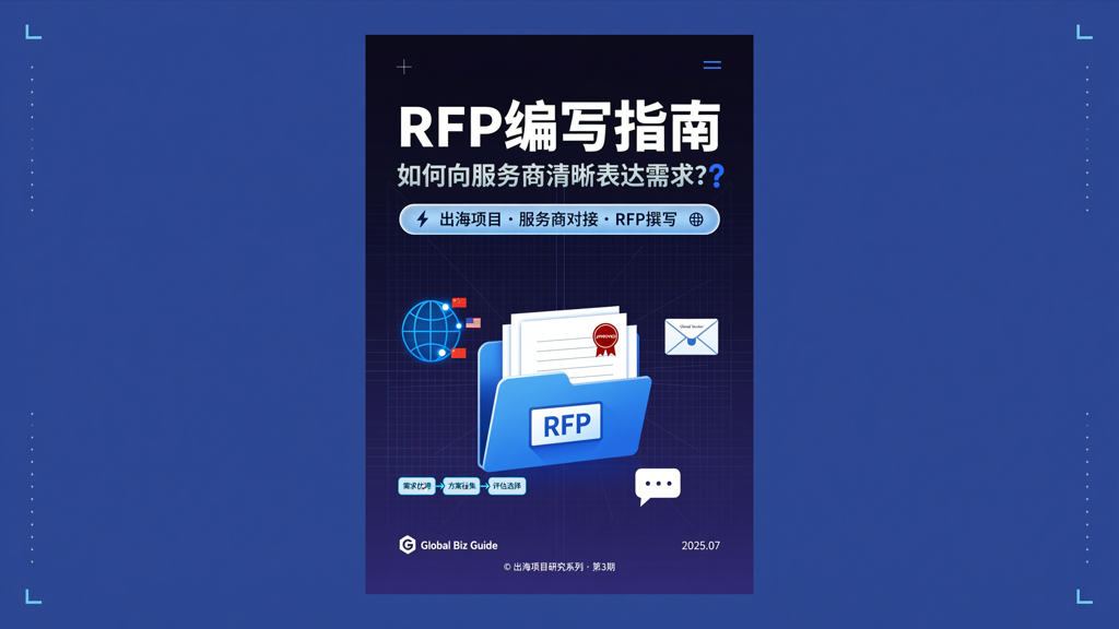 网站出海项目的RFP编写指南：如何向服务商清晰表达需求？